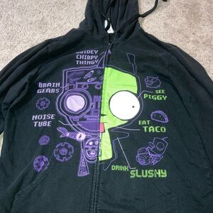 Hot topic invader zim hoodie
